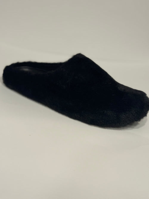 black furry slide