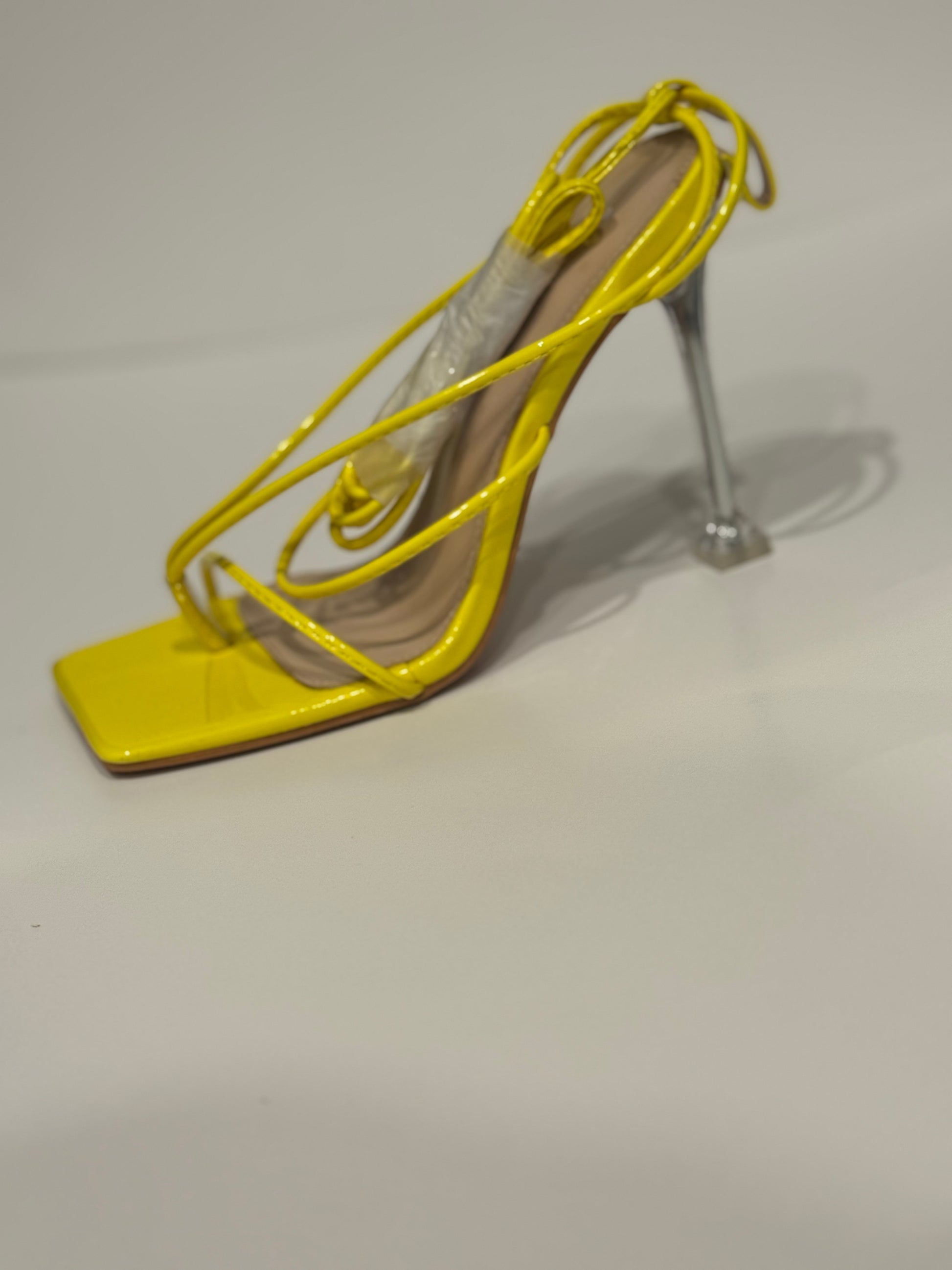 yellow heel