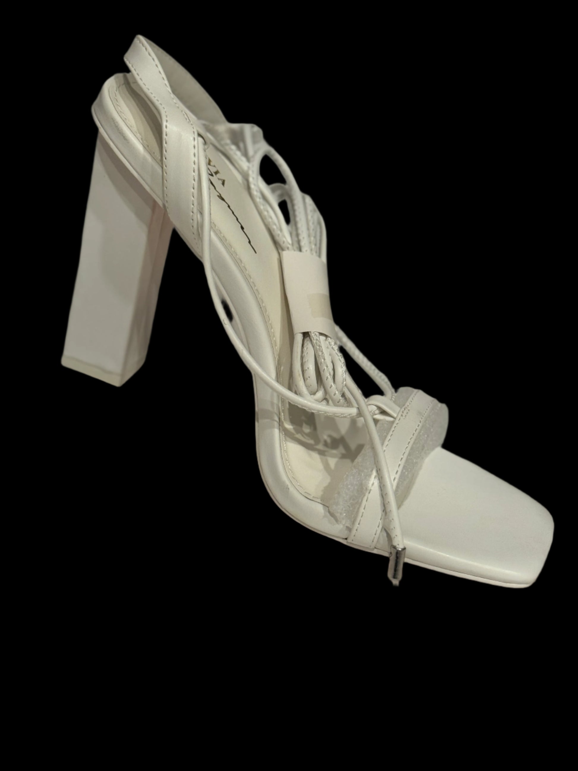 white heel