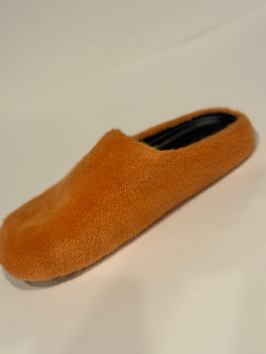 orange furry slide