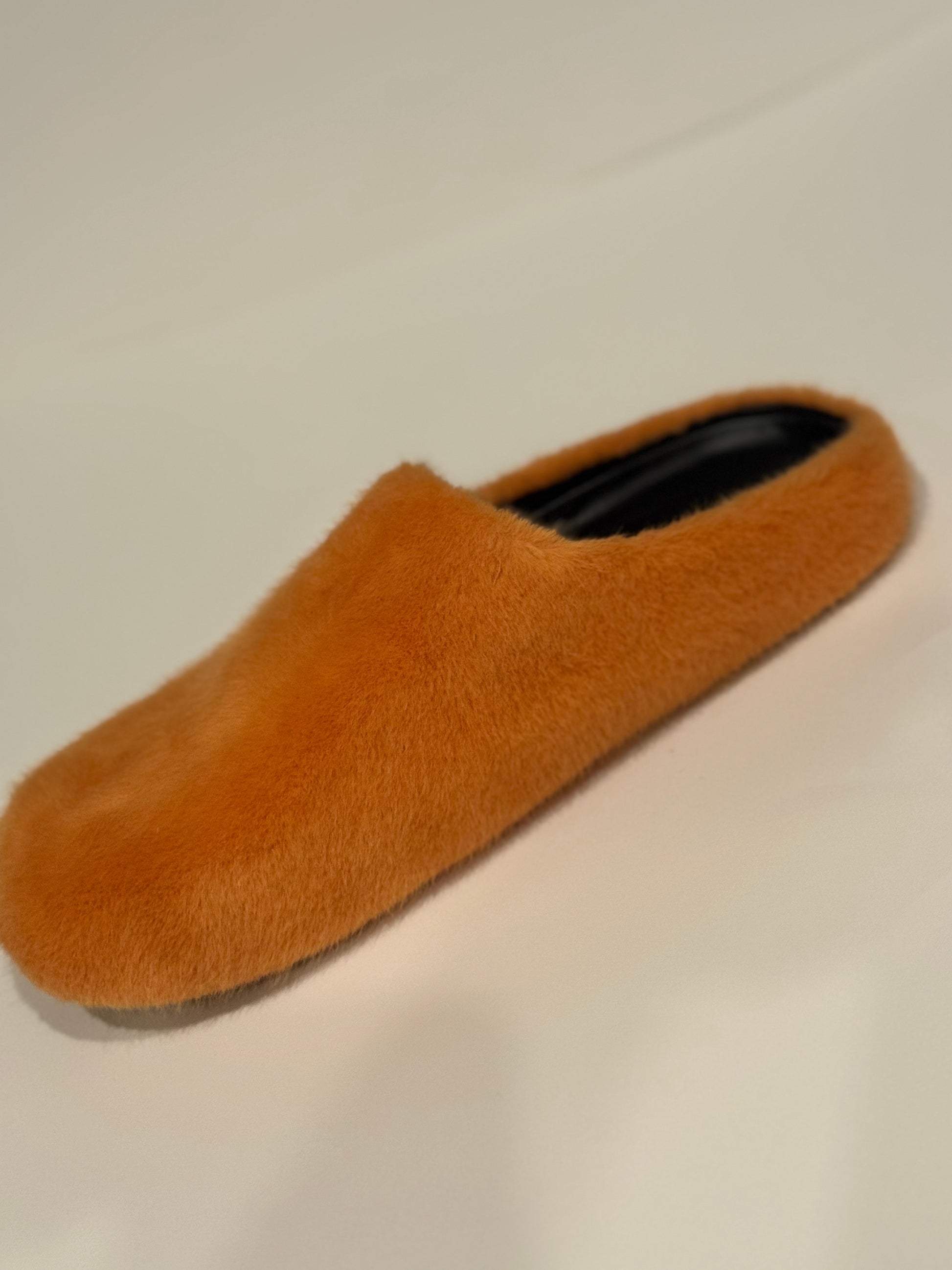 orange furry slide